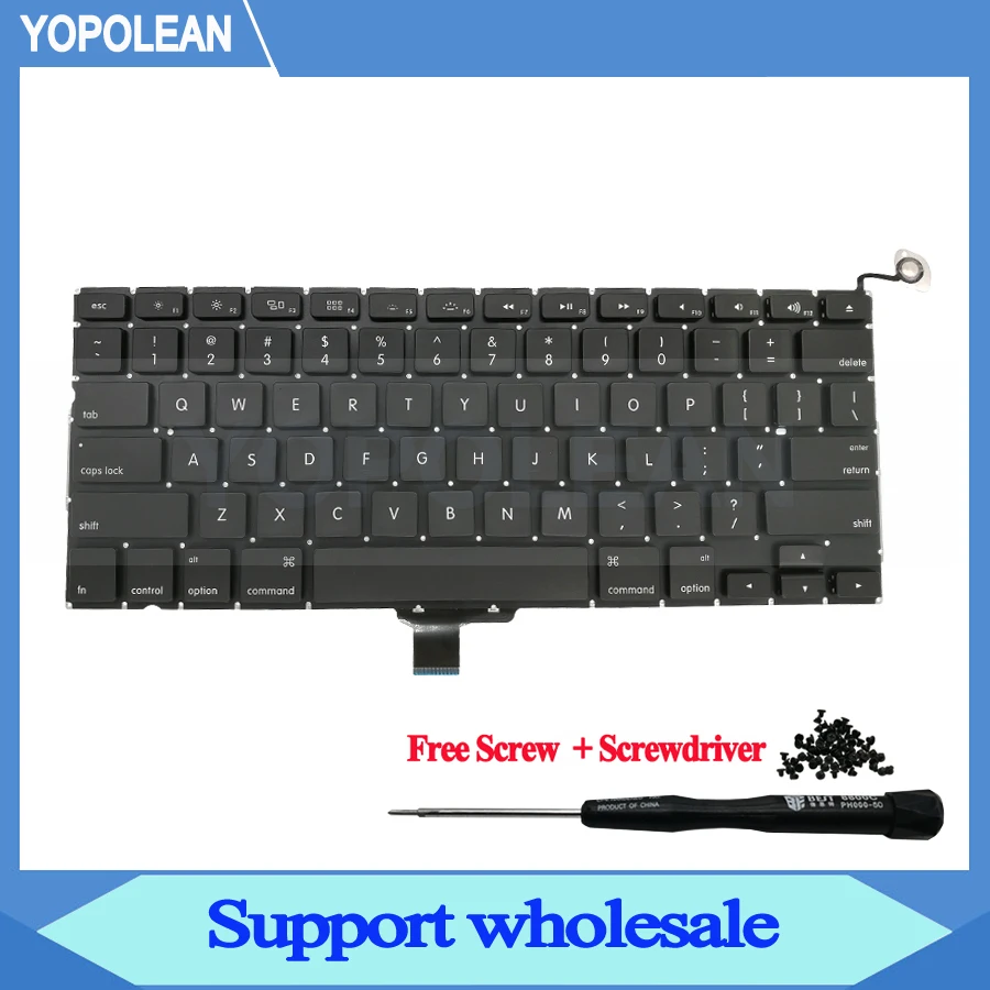 Новая английская клавиатура US для Macbook Pro Unibody 13 A1278 2009 2010 2011 2012 лет|Клавиатуры