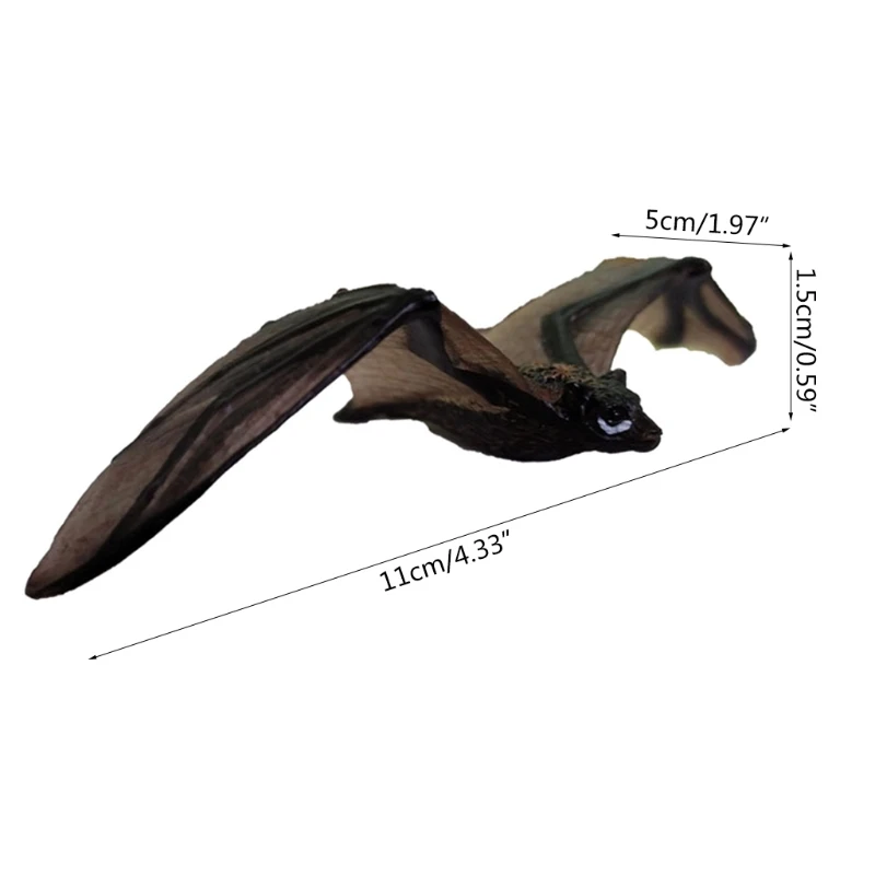 

2021 New 1Pcs Simulate Bat Model Suitable for Halloween Home Decoration & Birthday Party