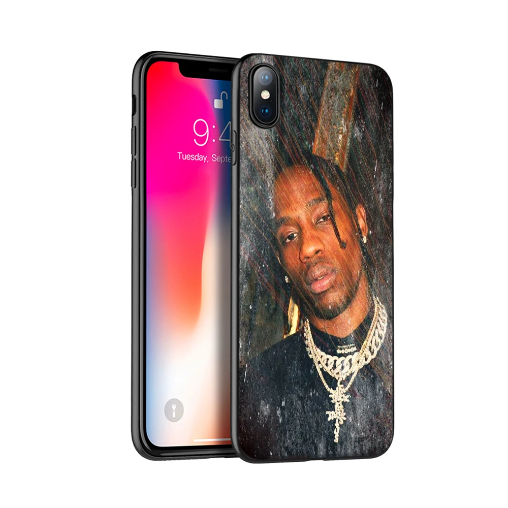 50003 Черный чехол ТПУ для iphone 5 5s se 6 6s 7 8 plus x 10 чехол силиконовый чехол для iphone XR XS 11 pro MAX чехол Трэвиса Скотта astroworld - Цвет: 50003