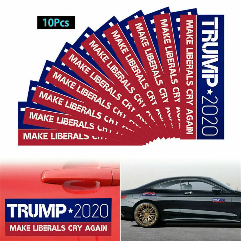 Brand New 10 Pack 2020 Donald Trump for President Make America Great Again Bumper Sticker | Дом и сад