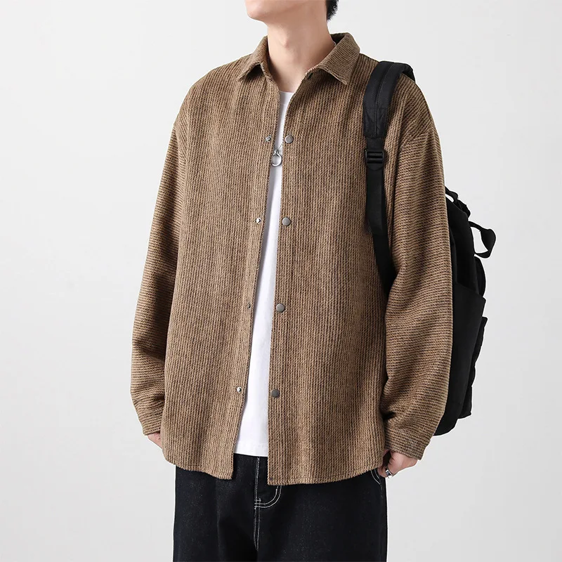 

Мужская куртка свободного покроя, осень 2021