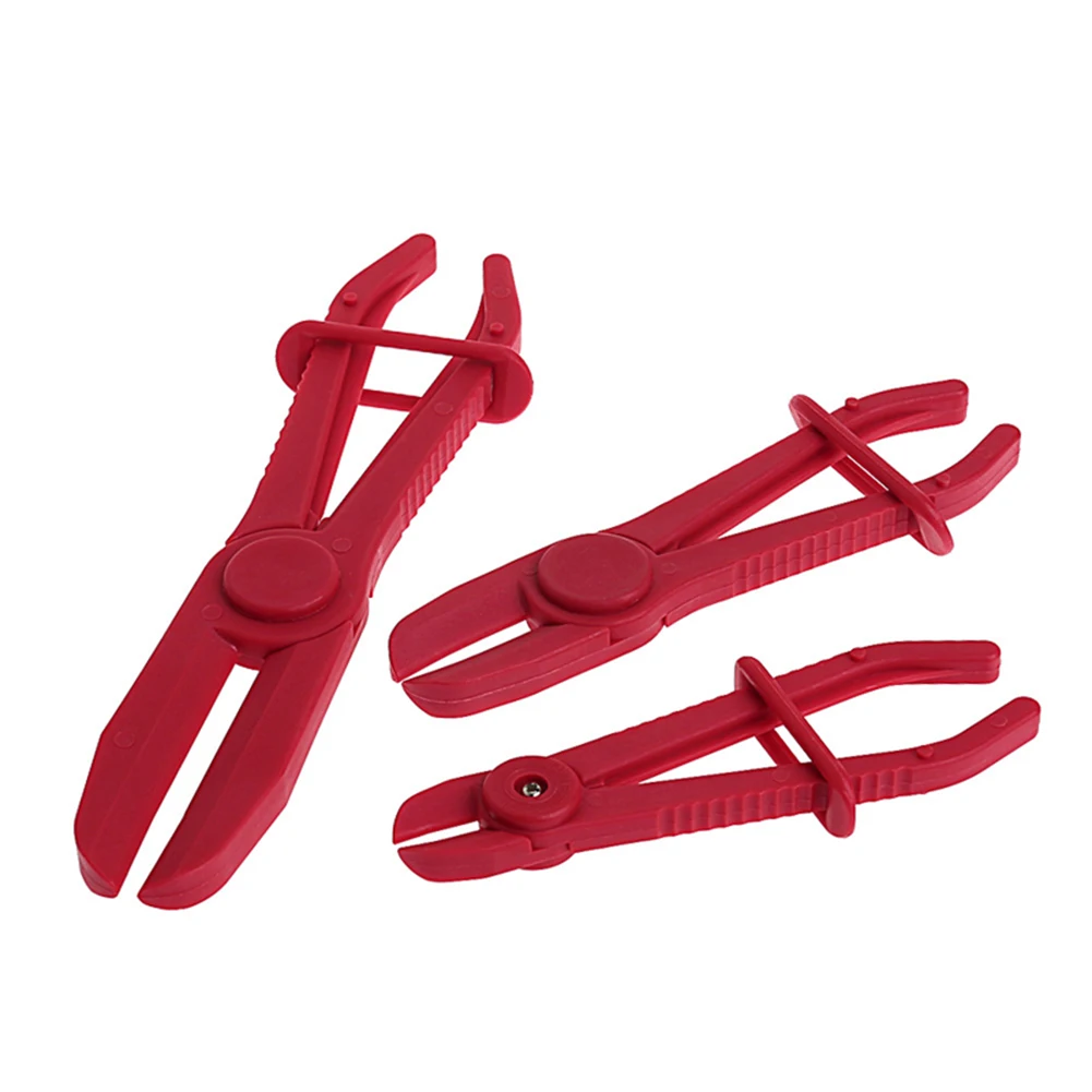 

3pcs Auto Fuel Water Line Hose Tube Clamp Car Nylon Clip Hand Removal Tool Kit Automobiles Parts Accessories
