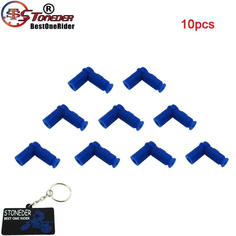 Синий резиновый колпачок катушки зажигания STONEDER крышка свечи для 50cc-250cc питбайка