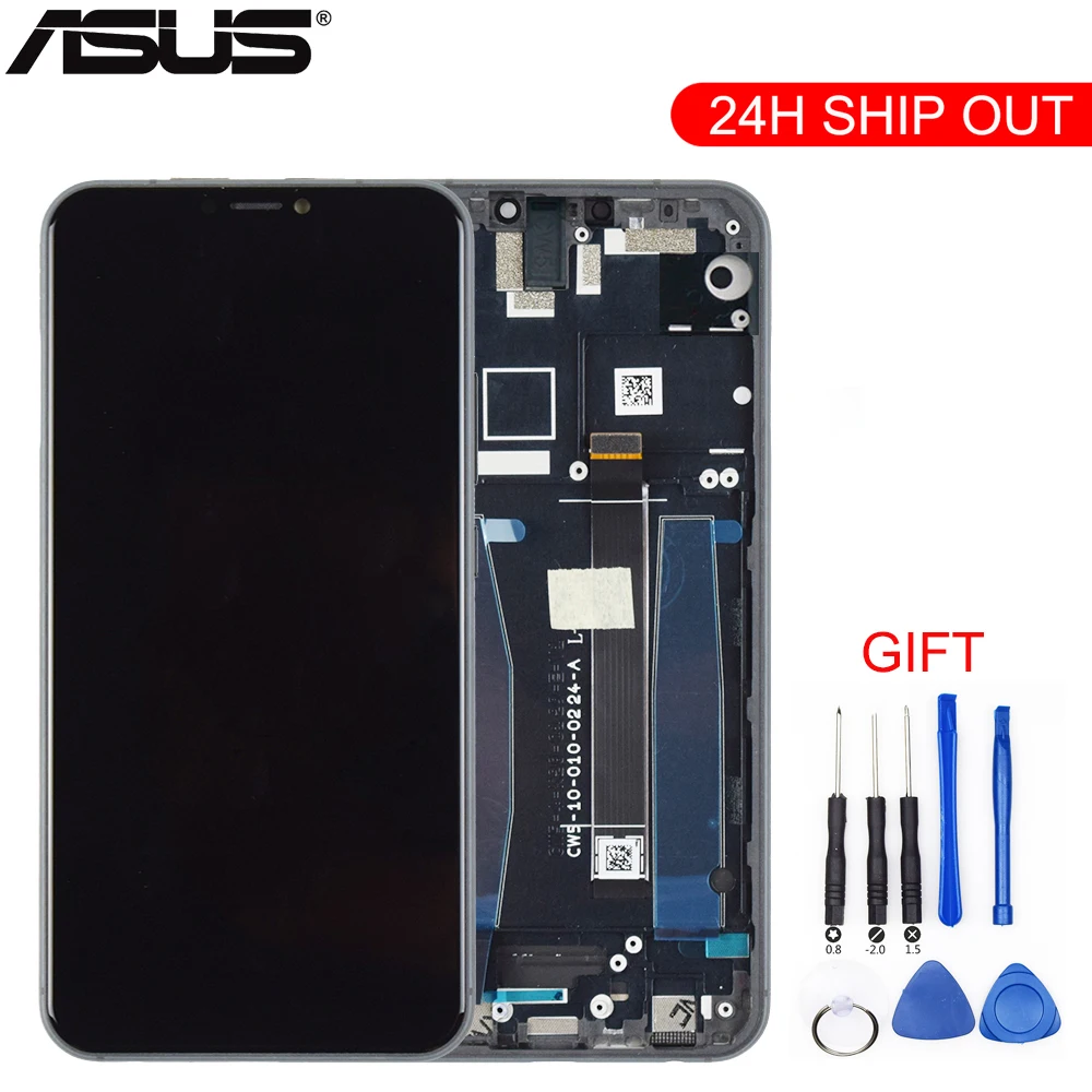 

Original 6.2'' LCD For ASUS ZenFone 5 ZE620KL LCD Display Touch Screen For Zenfone 5 2018 Gamme ZE620KL LCD Display Parts Frame