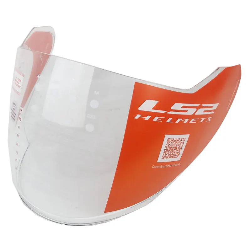 Original LS2 full shield OF521 motorcycle helmet lens replacement sun glass vintage half moto black clear visor | Автомобили и