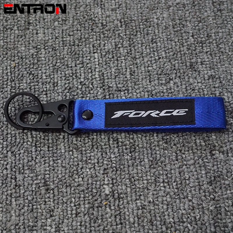 

Брелок для ключей с 3D вышивкой для Yamaha Force 155 175 Force155 высокое качество Аксессуары для мотоцикла флэш-сделки Лидер продаж