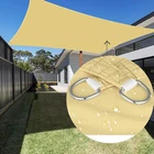 Наружные навесы Водонепроницаемый солнцезащитный навес, треугольный солнцезащитный навес, садовый навес для внутреннего дворика, бассейна, навес для паруса, Солнцезащитный навес для кемпинга