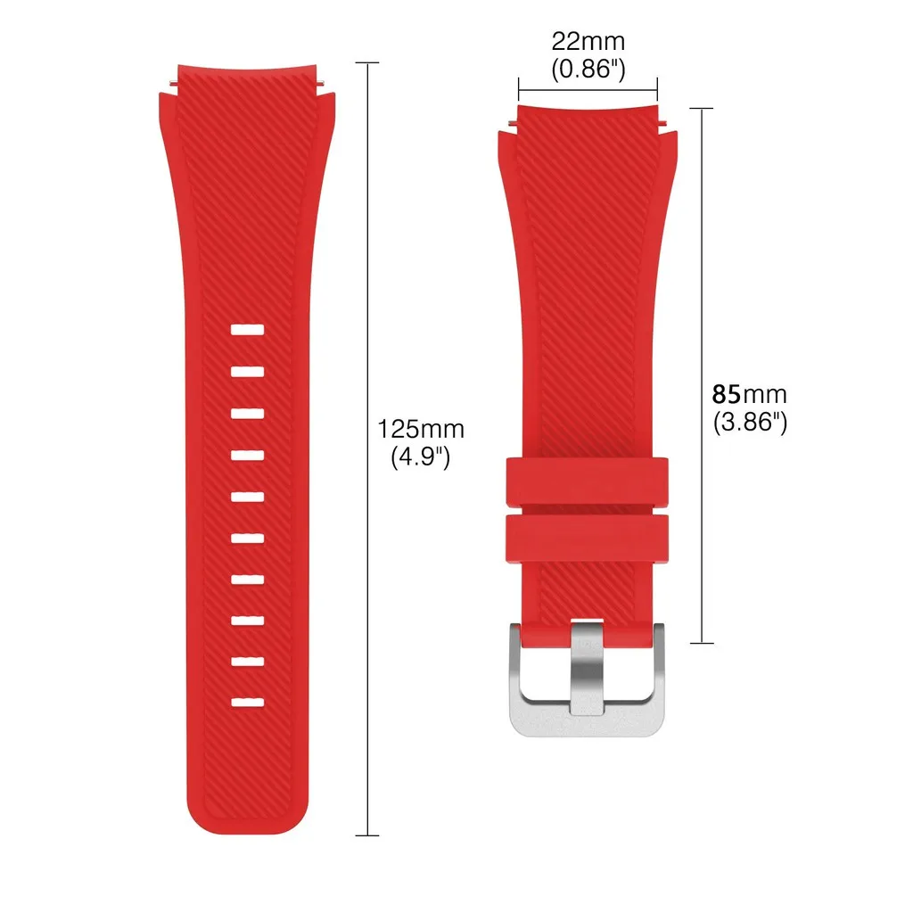 Цветной ремешок для часов Xiaomi Huami Amazfit Pace силиконовый браслет 2/2S Stratos