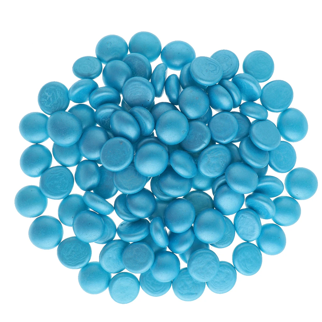 100 шт. красивые Разбрасыватели конфетти для стола Мраморные Шарики с плоским дном