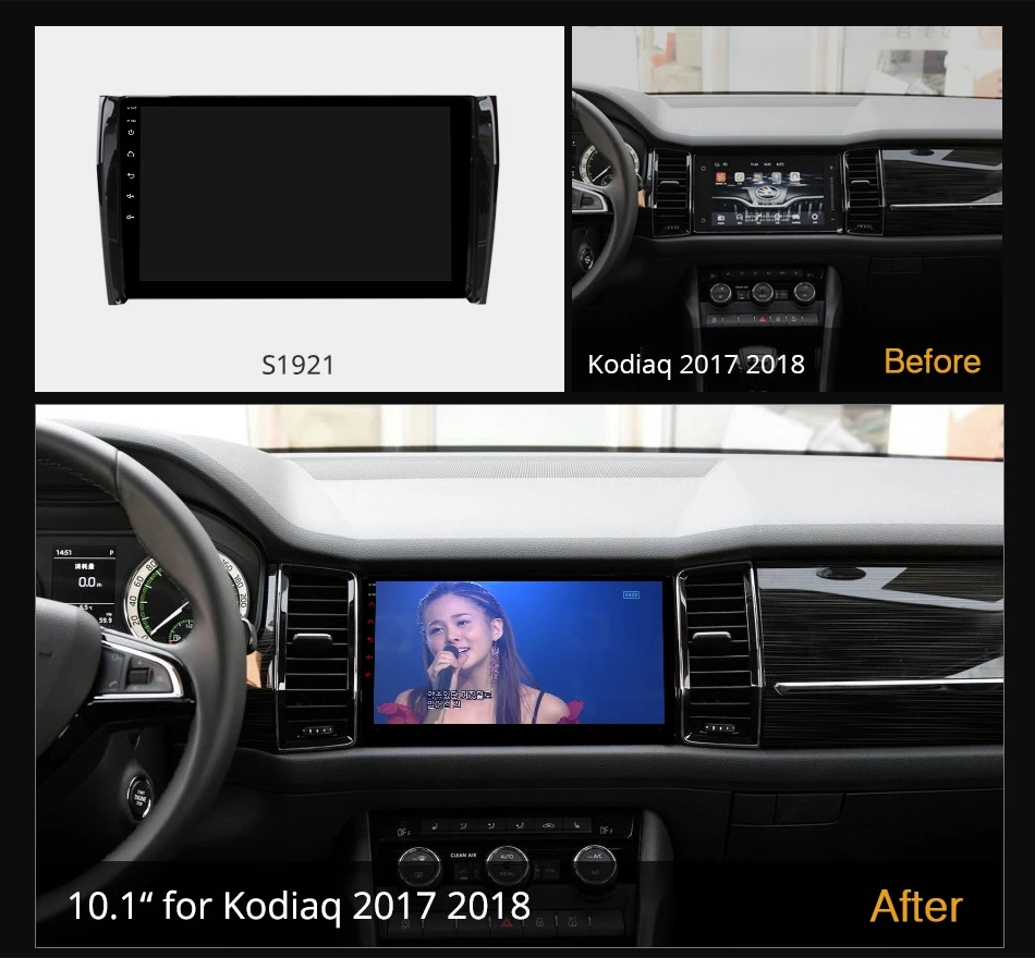 Автомагнитола Ownice K7 на Android 10 для Skoda Kodiaq 2017 2018 поддержка фронтальной камеры 4G LTE 360