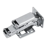 1 pc 170 degrees furniture cabinet doors hinge universal stainless steel large angle hinge not drilling hole cabinet hinge