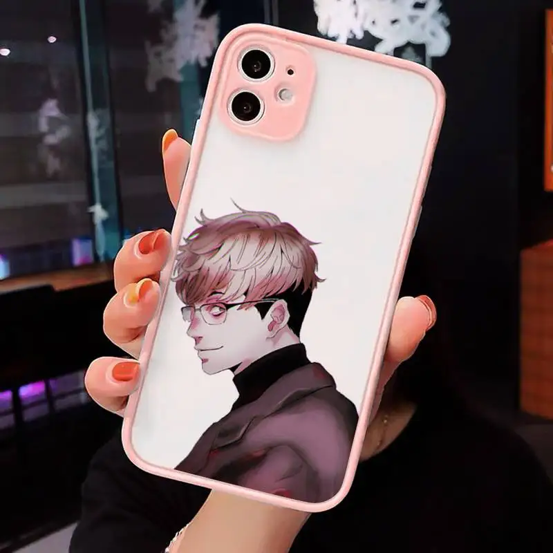 

Fiction Killing Stalking Phone Cases Matte Transparent for iPhone 7 8 11 12 s mini pro X XS XR MAX Plus cover funda
