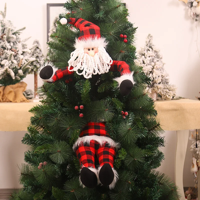 

Christmas New Cute Santa / Elf Doll Christmas Tree Decoration Plush Toys Christmas Gift Decorations