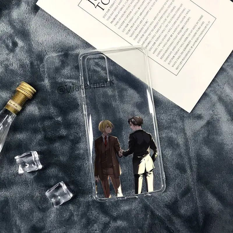 Чехол для телефона Moriarty The Patriot из аниме Samsung A12 5G A71 4G A70 A52 A51 A40 A31 A21S A20 A50 A30 S