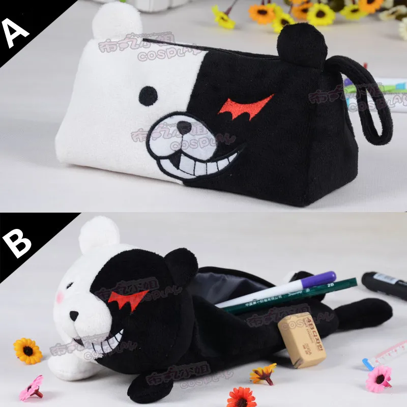Чехол для карандашей и в стиле аниме Danganronpa Косплей Монокума детская взрослая