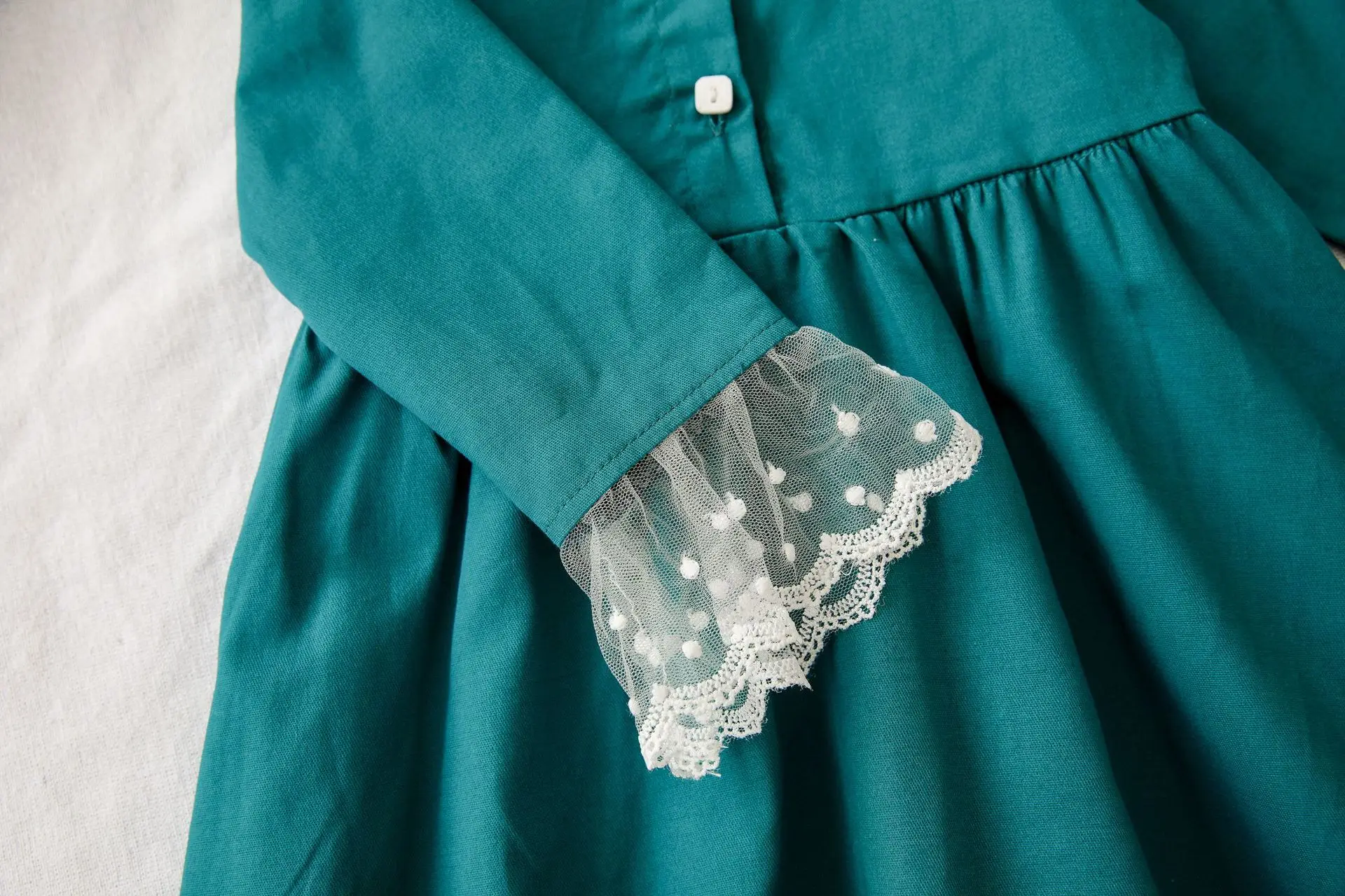 Детские платья для девочек Весеннее платье принцессы с длинным рукавом Милый