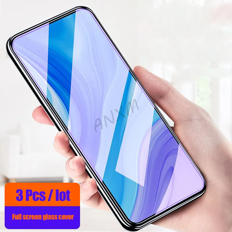 Полностью закаленное стекло для Huawei P Smart PSmart Plus 2019 Z защита экрана 9H анти Blu Ray