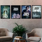Картинки Teen Wolf фильм, рисунок на холсте, постеры и принты на стене, классический декоративный Декор для дома Quadro