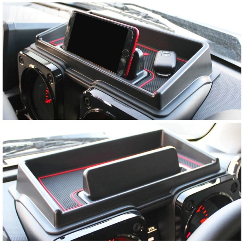 

Dashboard Storage Box Multi-functional Container Tray Car Interior Accessories Compatible with Suzuki Jimny 2019