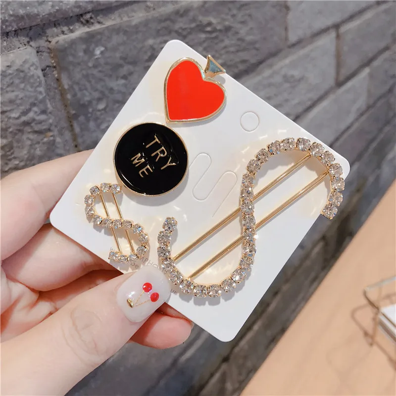 Новинка Женская брошь заколка с милыми цветами буквами S в форме сердца башни