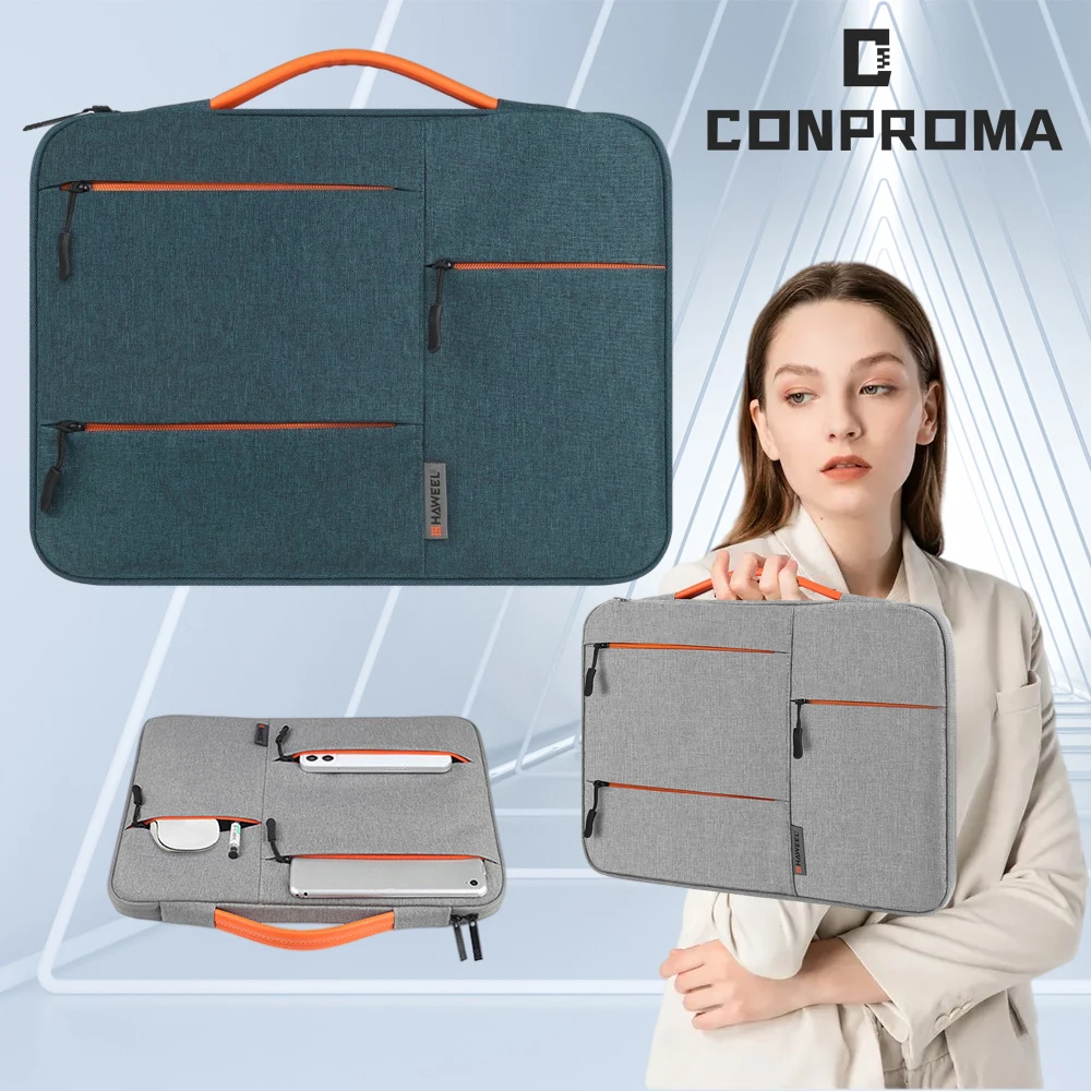 

Laptop Bag PC Case 13 14 15 Cover Funda Sleeve Portable Case For Macbook Air Pro 12 13.3 14.1 15.6 Inch Redmi Mac book M1 Laptop