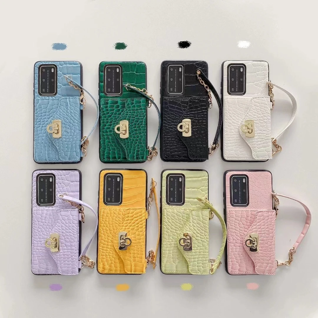 

Leather Card Holder Case For Huawei P30 Pro P40 Mate 30 Cover For huawei Nova 7 7Pro 7SE