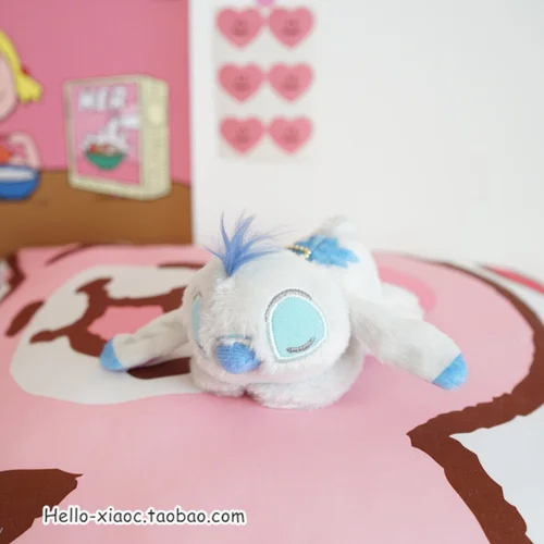 stitch 1 шт. милый мультяшный слон Дамбо чучела кукла сумки кулон Дональд брелок утка брелок 14 см - Цвет: stitch