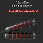 Прочный фитнес-вес-опора Скакалка спутывающийся с шарикоподшипниками, скоростной скакающий трос, регулируемый Jumprope