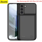 Чехол для Samsung Galaxy S21 S21 Plus S21 Ultra, Модный чехол с зарядным устройством, чехол с внешним аккумулятором для Samsung S21, чехол с аккумулятором