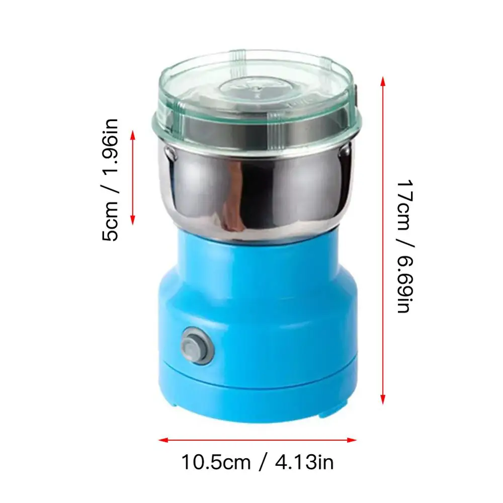 Günstig NEUE Elektrische Kräuter Gewürze Nüsse Körner Kaffee Bean Grinder Mühle Schleifen DIY Tool Home Medizin Mehl Pulver Brecher