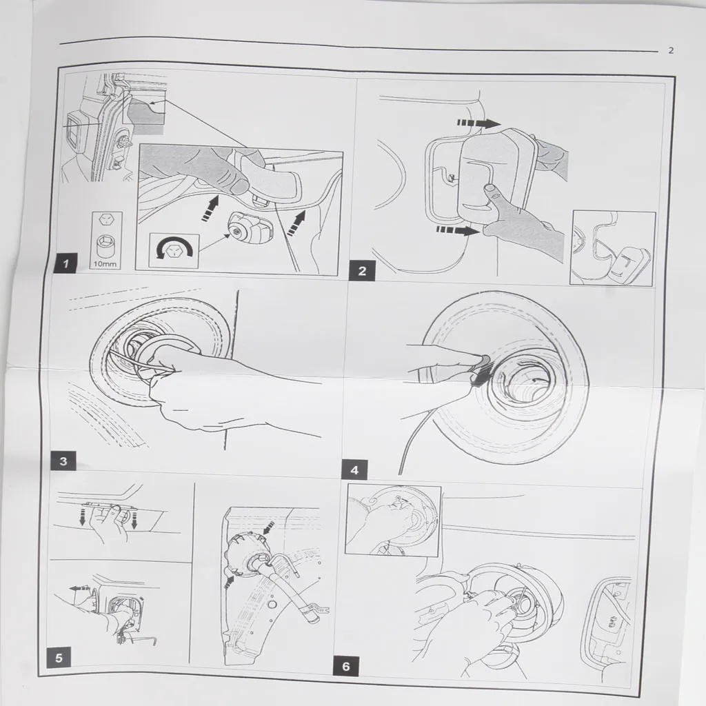 Алюминиевая дверная крышка без блокировки топлива/газа с замком в сборе для Jeep