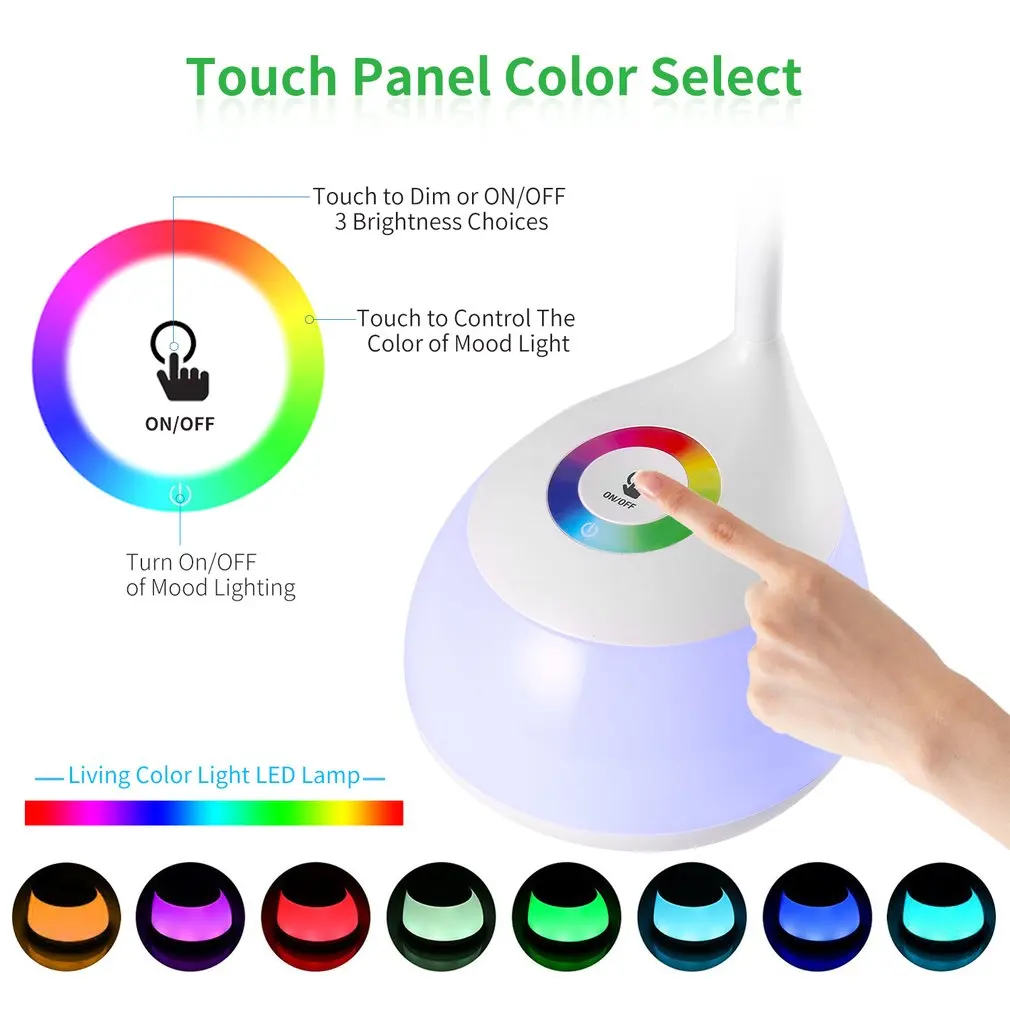 5000-5500K 16 шт светодиодный защитный глаз длительный срок службы гибкий