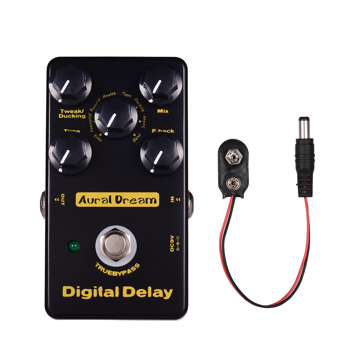 Корпус из алюминиевого сплава с 8 режимами эффектов Aural Dream Digital гитарные педали