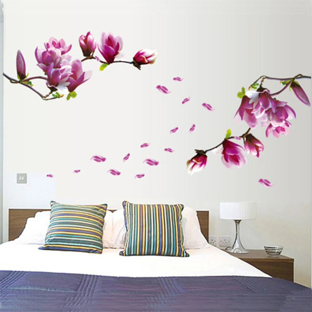 Настенная Наклейка с цветами лилии картинка изображением живой галереи красивый