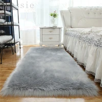 furry carpet in the living room sofa bedroom home room decor thick extra long fur 6cm mat for children bedside lounge foot rug