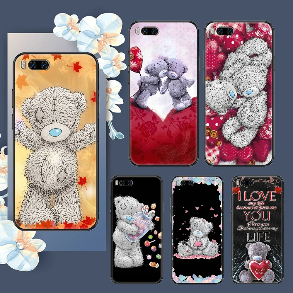 Чехол для телефона Tatty Teddy Me To You Bear для Xiaomi Mi Max Note 3 A2 A3 8 9 9T 10 Lite Pro, Ультрачерный мягкий чехол с 3d-рисунком