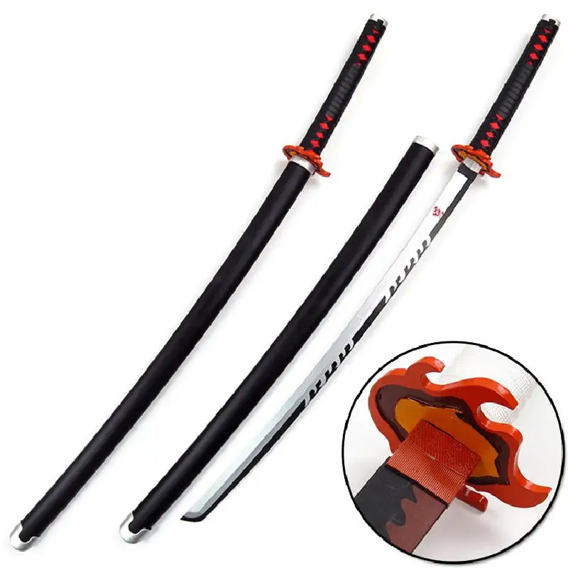 Деревянный меч 104 см дьявол клинок ролевые игры анимированное оружие детский