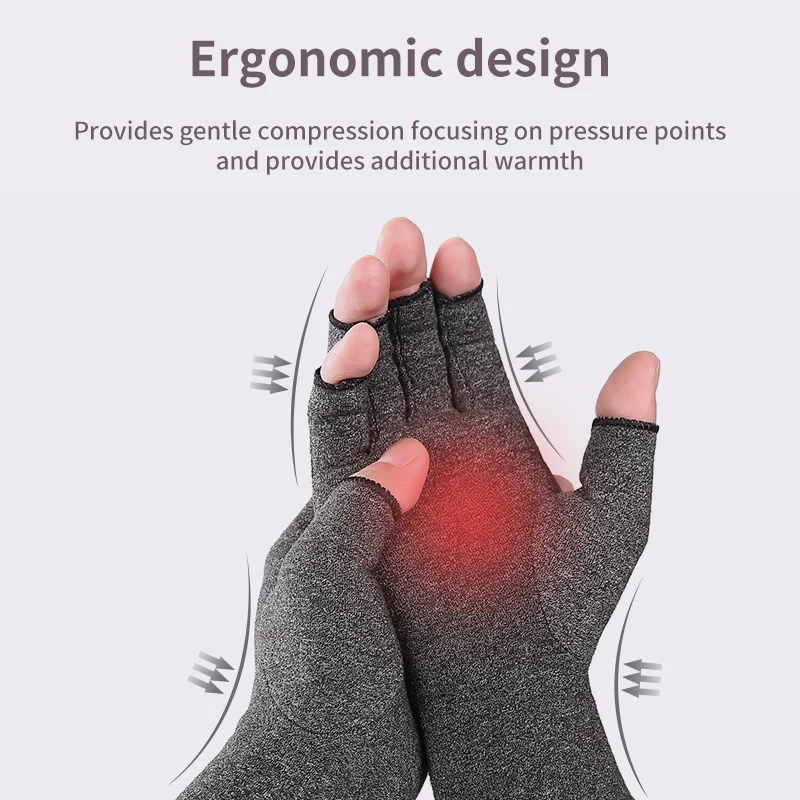 

1 пара компрессионный артрит искусственная хлопковая оболочка для снятия боли в суставах для женщин и мужчин