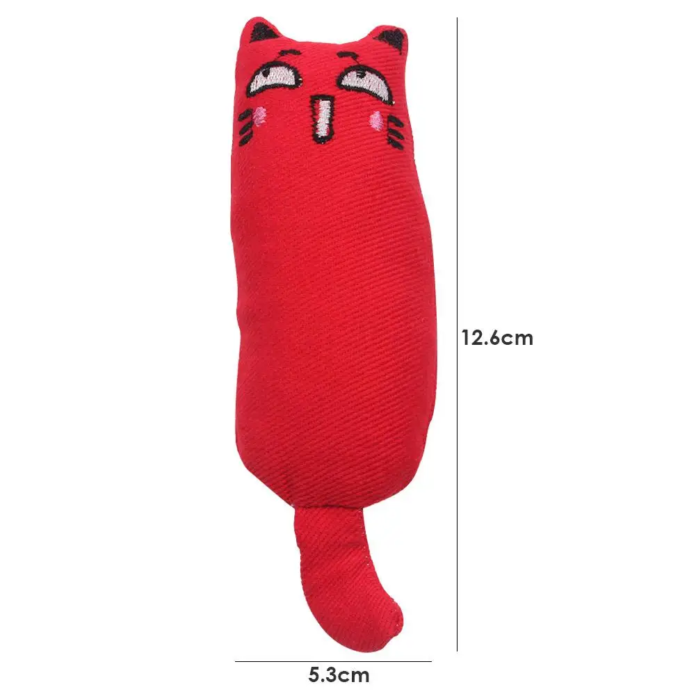 

5pcs Teeth Grinding Catnip Toy Interactive Cat Chew Claw Thumb Bite Toys