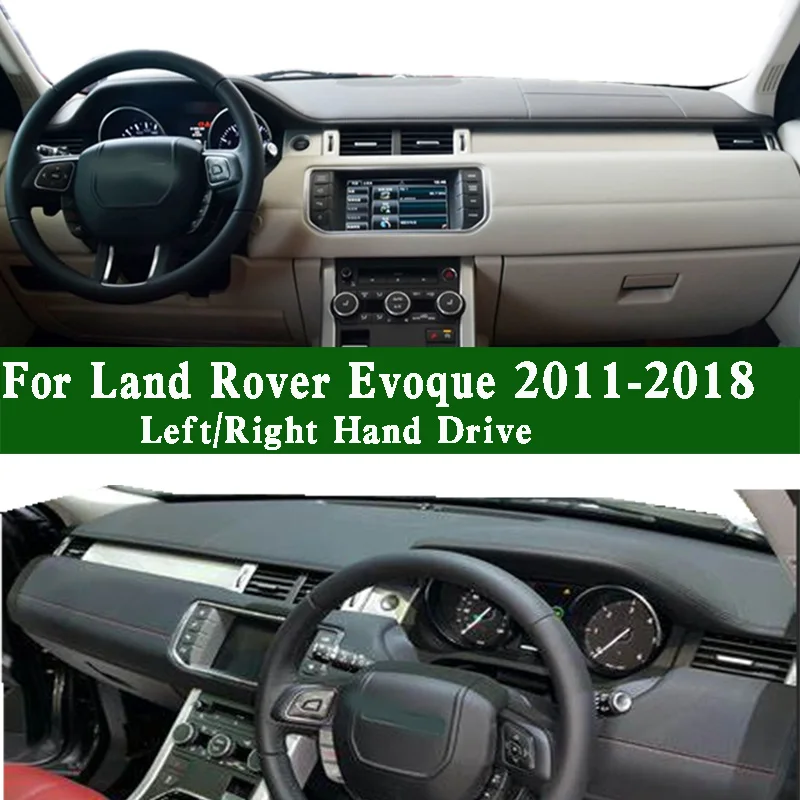 

For Land Rover Range Evoque L538 2011-2018 Dashmat Dashboard Cover Instrument Panel Protective Pad Dash Mat Anti-Dirt Ornaments