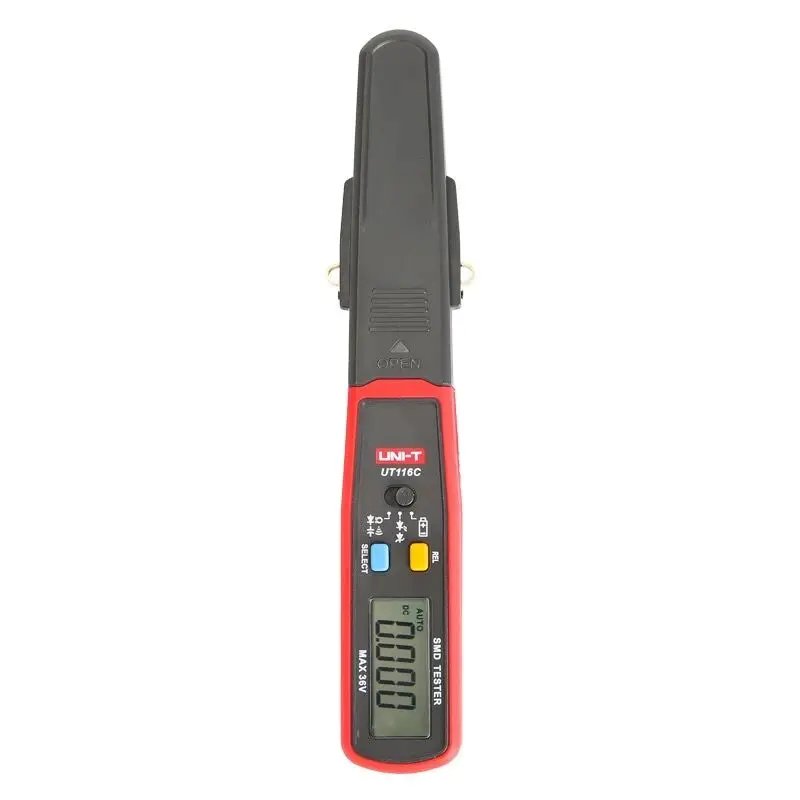 UNI-T UT116A UT116C SMD тест er вращающийся тестовая головка резистор конденсатор диод(УЗО) измеритель параметров SMD цифровой мультиметр
