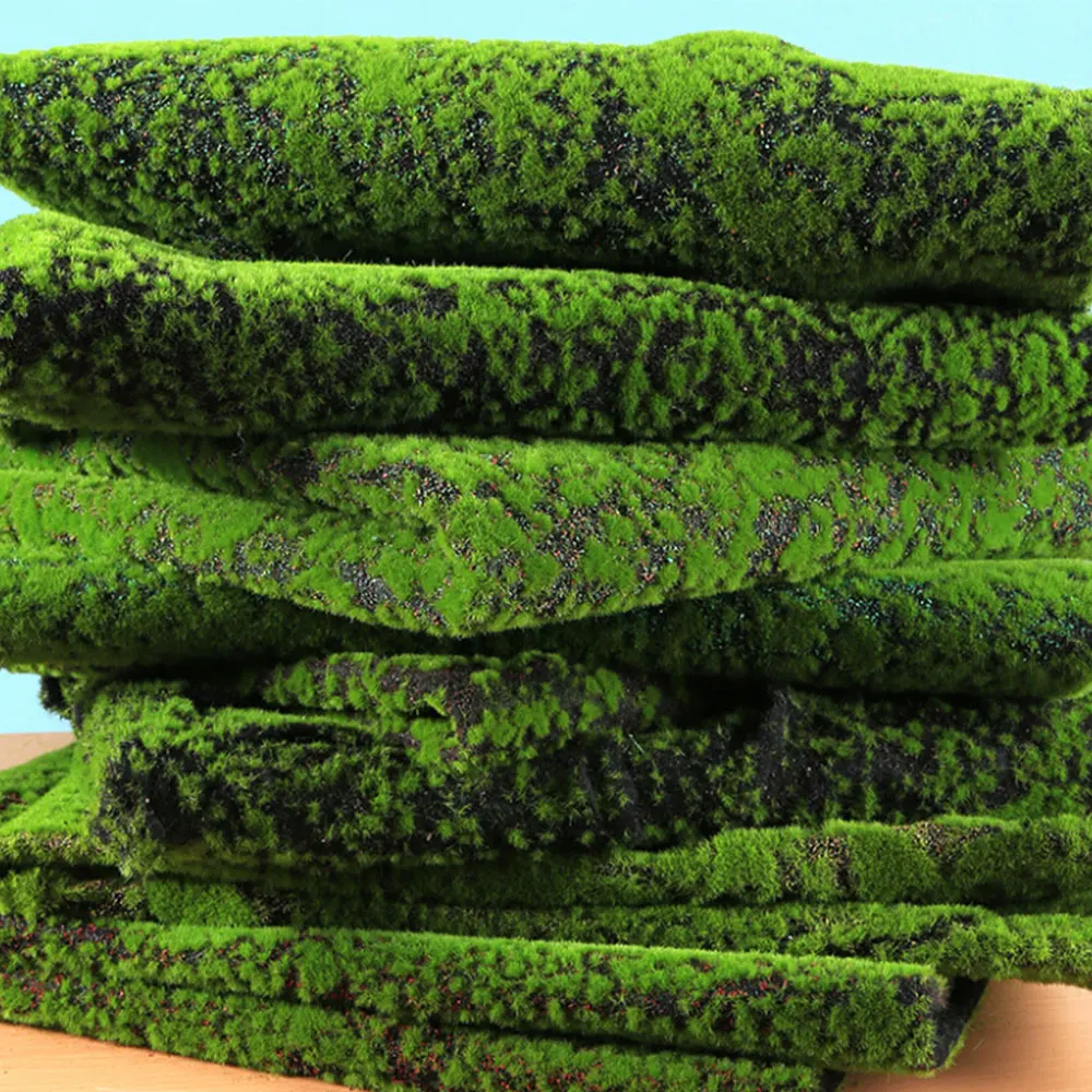 Симулятор мха бордюрная лента для газона стены зеленый завод DIY искусственный