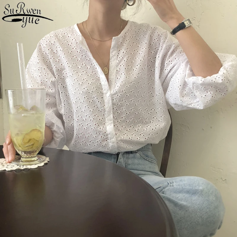 blouse women Блузка женская блуза летняя блузка рубашка одежда для женщин белая
