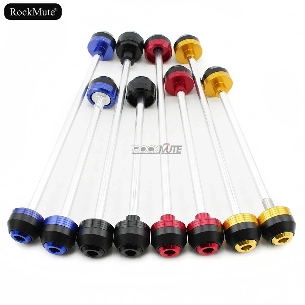 

Motorcycle Front Rear Wheel Fork Guard Crash Slider For SUZUKI GSX-R gsxr 1000 2001 2002 2003 2004