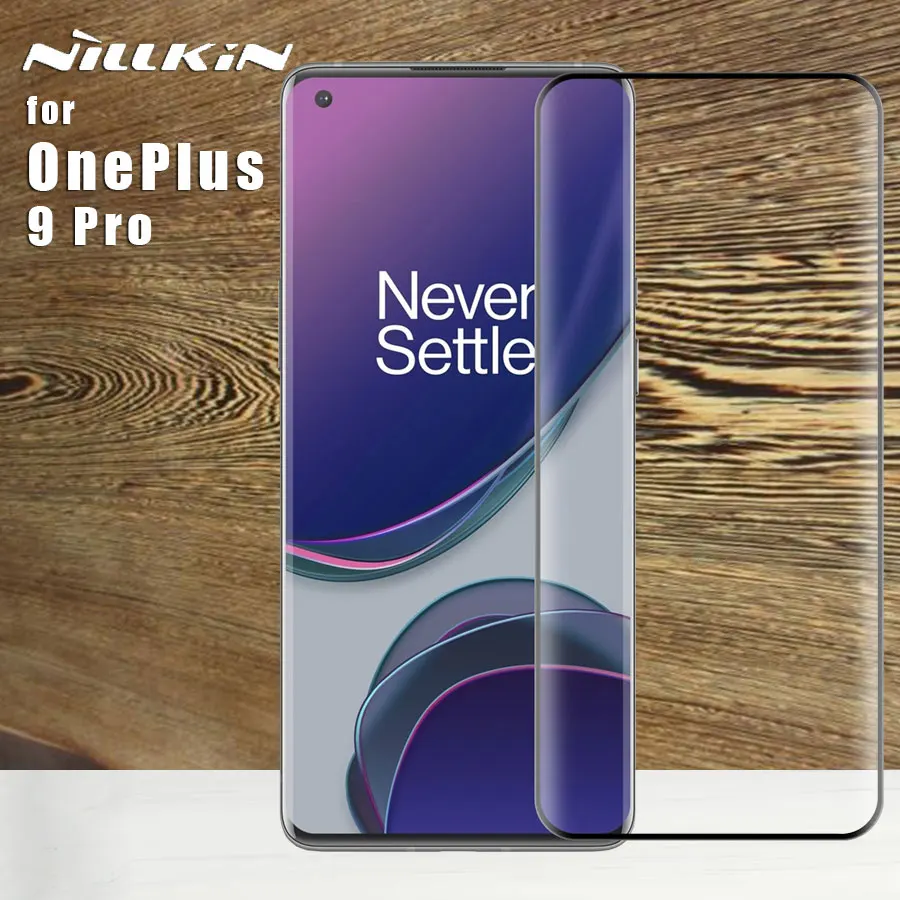 Защитное стекло NILLKIN для OnePlus 9 Pro 3d DS CP Plus Max закаленное | Мобильные телефоны и