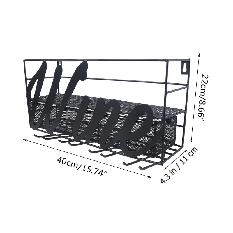 

Hanging Iron Art Wine Rack Holder Chic Wine Bottle Storage Rack Stylish Champagne Bottle Display Stand F62A