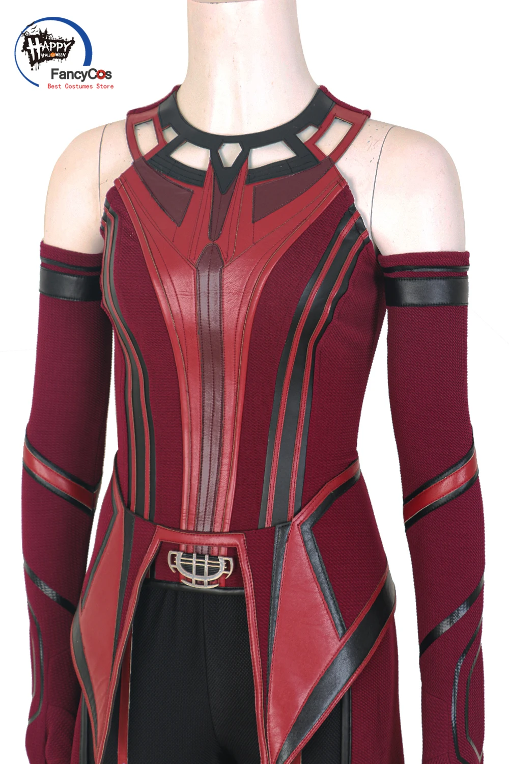Wanda Vision Scarlet Косплей Witch Maximoff Костюм Костюмы на Хэллоуин Карнавальный костюм маска