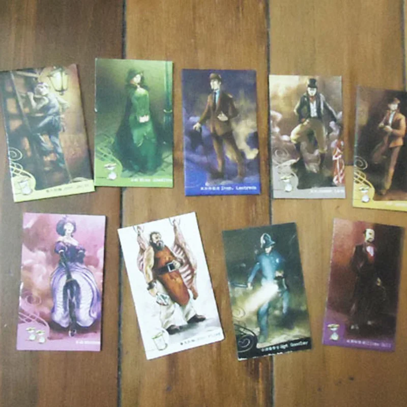 Маленькая коробка мистер Джек карманная Версия Настольная игра карты|Настольные