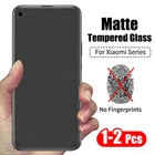 Матовое Защитное стекло для Poco F3 X3 X 3 Pro NFC Redmi Note 7 8 9 8T 9T 7A 8A 9A 9C, 1-2 шт., матовое Защитная пленка для экрана