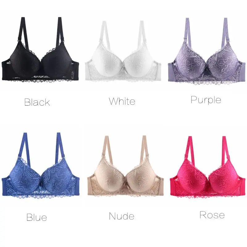 Xiushiren полноразмерный бюстгальтер пуш ап кружевной размера плюс бюстгальтеры с